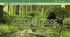 Desktop Screenshot of greencorps.org