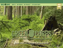 Tablet Screenshot of greencorps.org